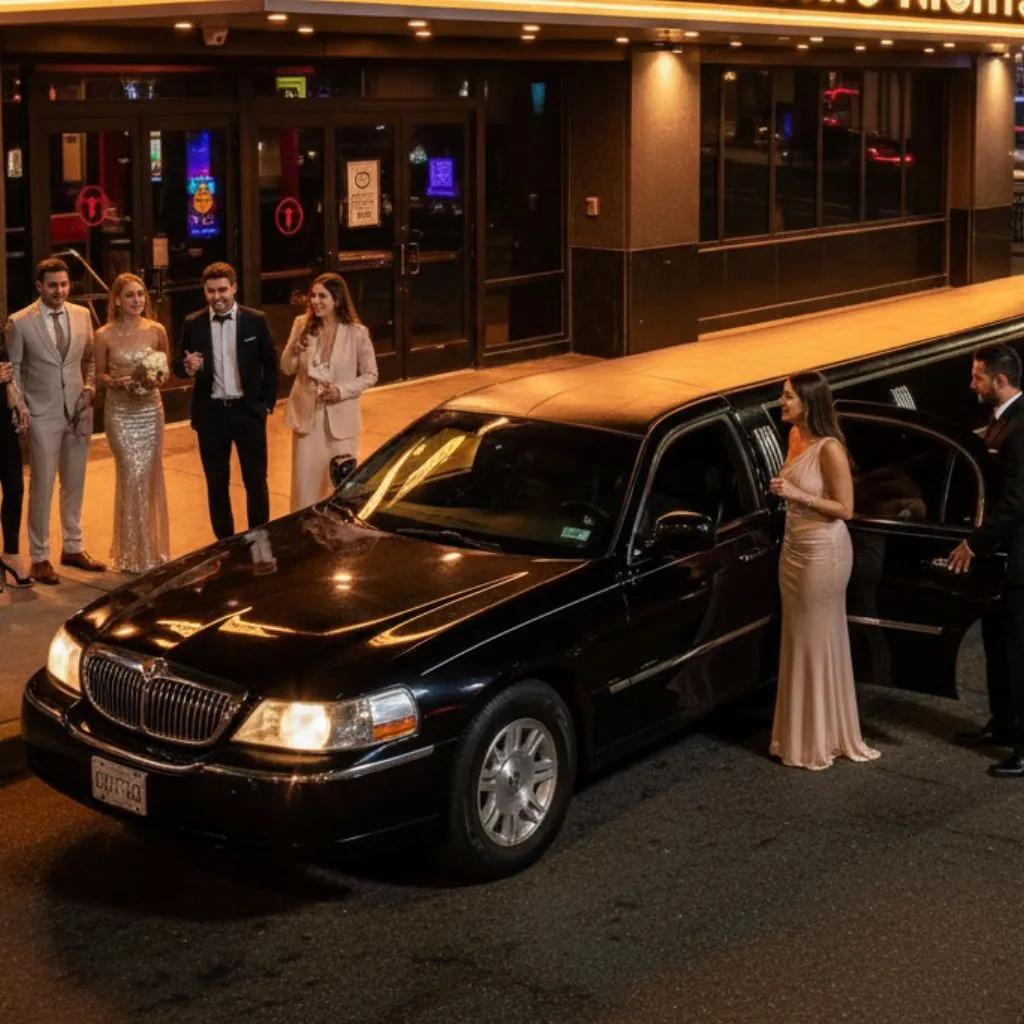 Luxury winery and brewery limo tours in Muskoka Ontario with professional chauffeur and elegant limousine service